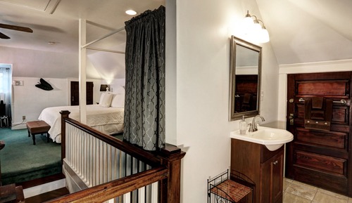 Suite Deluxe, chimenea