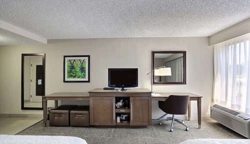 Habitación, 2 camas de matrimonio, accesible para personas con discapacidad, no fumadores