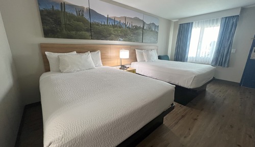 Habitación estándar, 2 camas de matrimonio