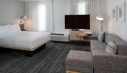 Habitación Deluxe, 1 cama de matrimonio con sofá cama