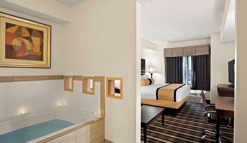 Suite junior, 1 cama de matrimonio grande, no fumadores, bañera de hidromasaje (with Single Sofabed)
