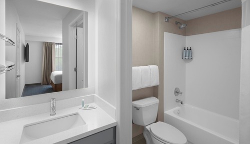 Estudio, 1 cama de matrimonio grande con sofá cama (Hearing Accessible)