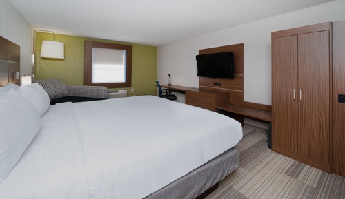 Habitación estándar, 1 cama de matrimonio grande, accesible en silla de ruedas (Roll-In Shower)