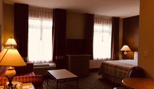 Suite, 1 cama de matrimonio, accesible para personas con discapacidad, cocina
