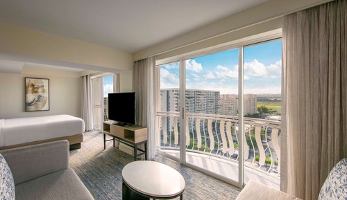 Habitación junior, 1 cama de matrimonio, vistas a la ciudad
