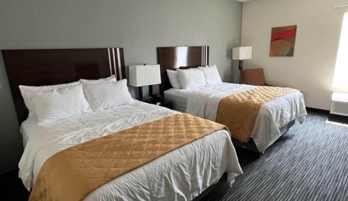 Habitación estándar, 2 camas de matrimonio, no fumadores