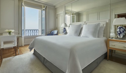 Habitación, 1 cama de matrimonio grande, vistas al mar