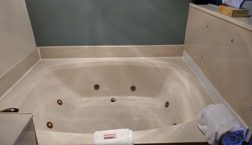 Habitación, 1 cama de matrimonio grande, no fumadores, bañera de hidromasaje