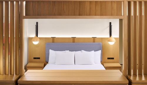 Suite junior, 1 cama de matrimonio grande con sofá cama, frente al mar