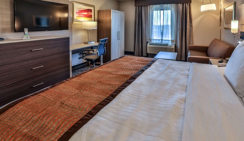 Suite, 1 cama de matrimonio grande, no fumadores, frigorífico y microondas (with Sofabed)