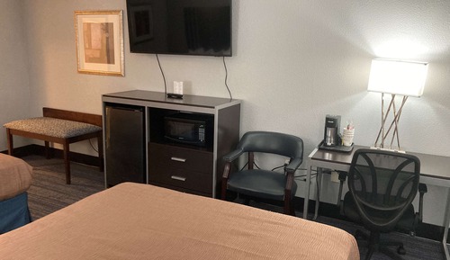 Habitación estándar, 2 camas de matrimonio, no fumadores, frigorífico y microondas