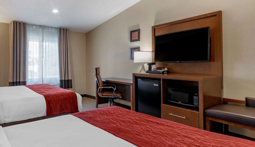 Habitación estándar, 2 camas de matrimonio, no fumadores