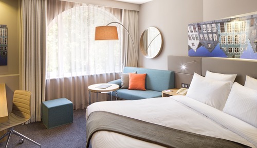 Habitación estándar, 1 cama de matrimonio, vistas a la ciudad