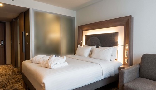 Habitación triple ejecutiva, 1 cama de matrimonio con sofá cama
