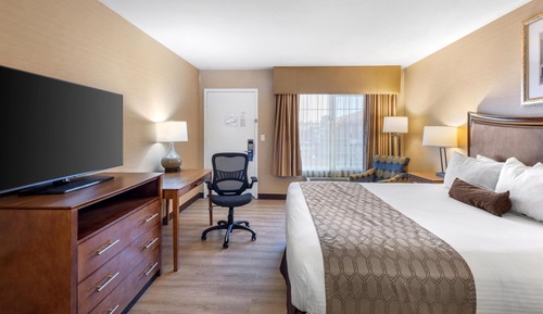 Habitación estándar, 1 cama de matrimonio grande, no fumadores, frigorífico y microondas