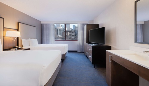Suite, vistas a la ciudad (2 Rooms, 2 Double Bed & 1 Sofabeds)