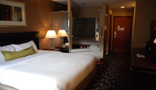 Suite estudio estándar, 1 cama de matrimonio grande, bañera de hidromasaje