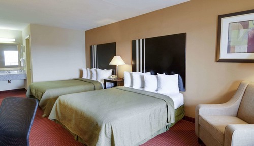 Habitación estándar, 2 camas de matrimonio, no fumadores