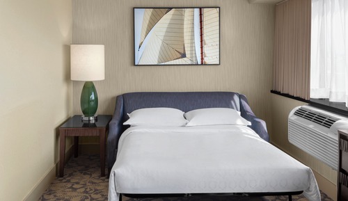 Habitación Club, 1 cama de matrimonio grande con sofá cama