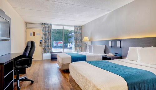 Habitación Deluxe, 2 camas dobles, no fumadores, frigorífico y microondas