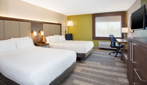 Habitación estándar, 2 camas de matrimonio, accesible para personas con discapacidad (Comm)