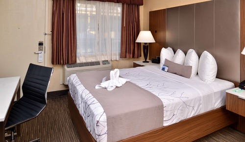 Habitación estándar, 1 cama de matrimonio grande, no fumadores, frigorífico y microondas