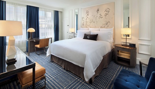 Habitación Deluxe, 1 cama de matrimonio grande, vistas a la ciudad (Hearing Accessible)
