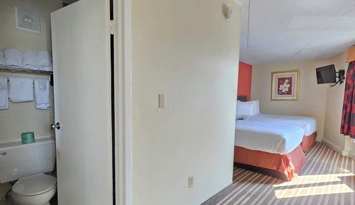 Habitación Premium doble, 2 camas dobles, baño privado