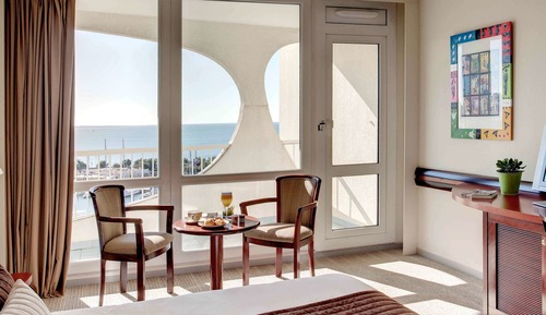 Habitación clásica con 2 camas individuales, 2 camas individuales, vistas al mar
