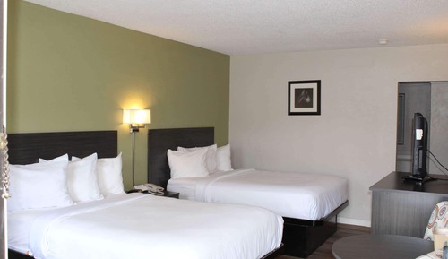 Suite, 2 camas dobles, no fumadores (1 Bedroom)