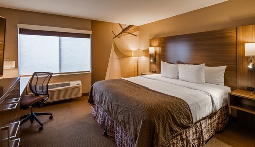 Habitación tradicional, 1 cama de matrimonio grande, vistas a la ciudad