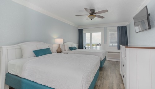 Habitación Premium, 2 camas de matrimonio, balcón, vistas al mar