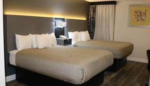 Habitación estándar, 2 camas de matrimonio, no fumadores