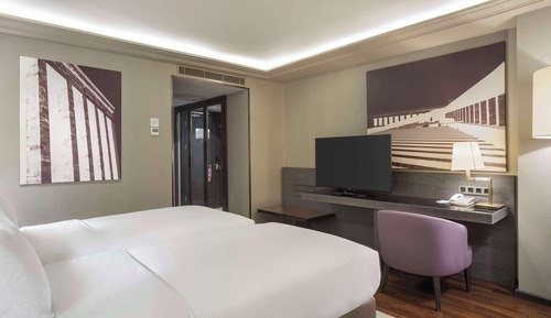 Habitación ejecutiva con 2 camas individuales, Acceso al salón del club