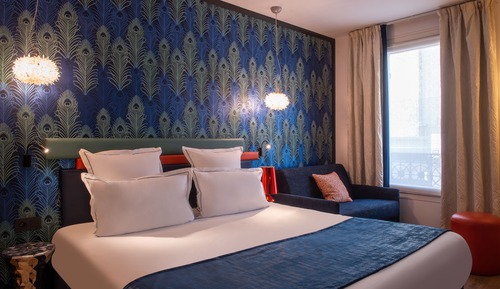 Habitación triple, 1 cama de matrimonio grande con sofá cama