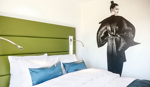 Habitación estándar, 1 cama doble, vistas a la ciudad