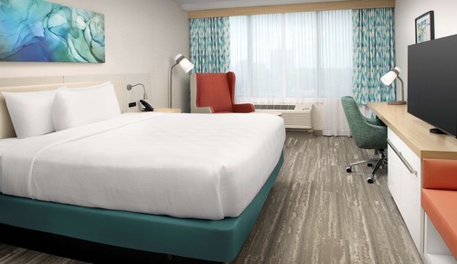 Habitación, 1 cama de matrimonio grande, accesible para personas con discapacidad, bañera