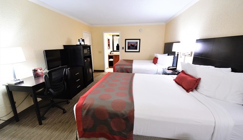 Habitación, 2 camas de matrimonio, no fumadores (Pet-Friendly)