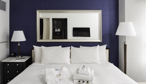 Habitación superior, 1 cama de matrimonio grande