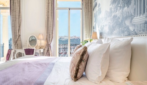 Suite, terraza, vistas al mar