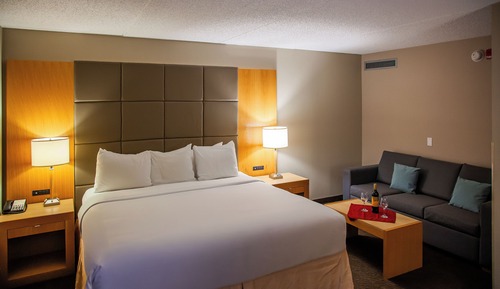 Habitación Premium, 1 cama de matrimonio grande con sofá cama
