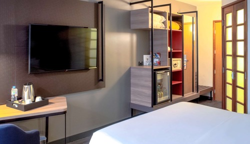 Habitación superior, 1 cama de matrimonio con sofá cama