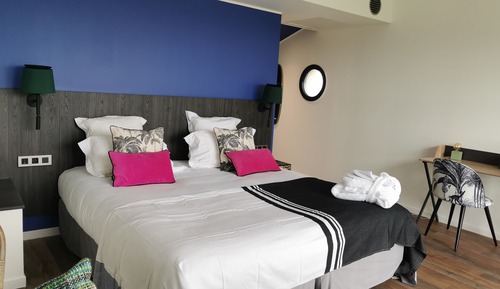 Suite, 1 cama de matrimonio grande con sofá cama, terraza (Duplex)