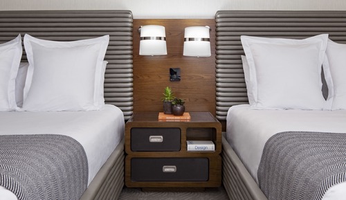 Habitación Deluxe, 2 camas dobles, balcón