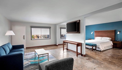 Suite, 1 cama de matrimonio grande, no fumadores, vistas a la piscina