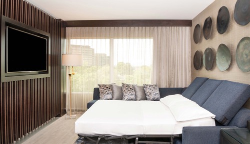 Suite ejecutiva, 1 cama de matrimonio grande con sofá cama, no fumadores
