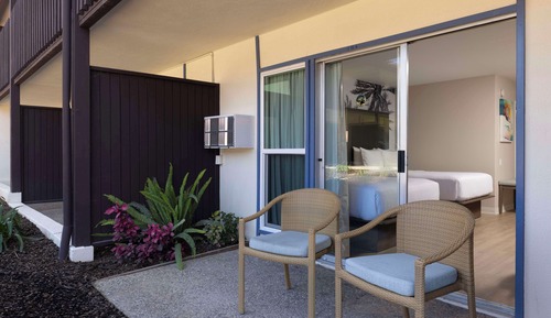 Habitación estándar, 2 camas de matrimonio, no fumadores, frigorífico
