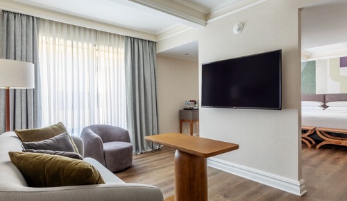 Habitación Deluxe, 1 cama de matrimonio grande, acceso a la piscina