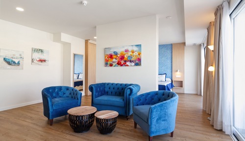 Habitación Premium, terraza, vistas al mar