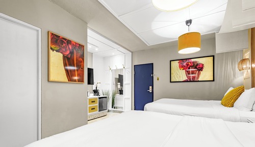 Habitación estándar doble, 2 camas de matrimonio